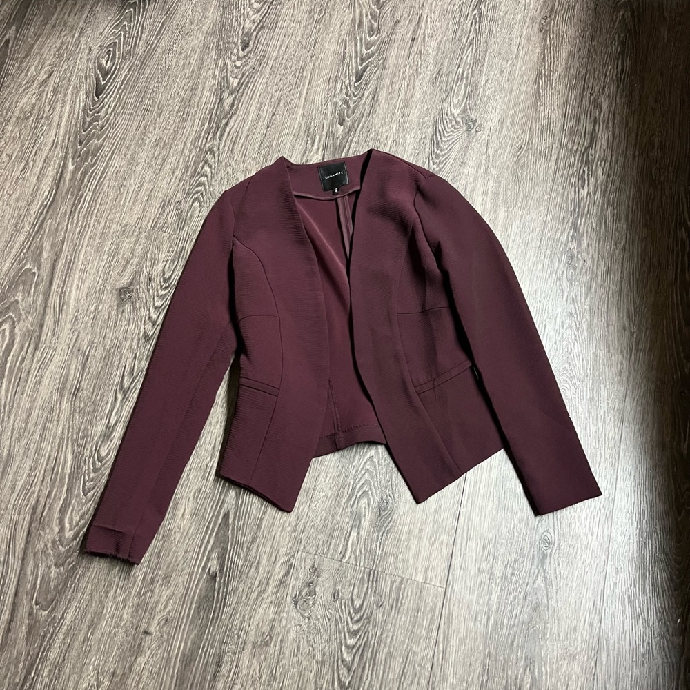 Women's Burgundy Jacket